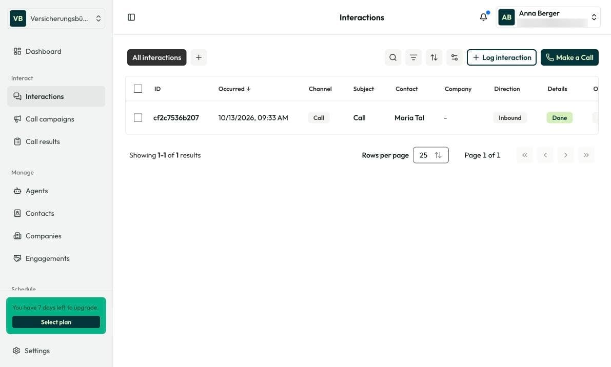 List under Interact › Interactions with search, filters and saved views